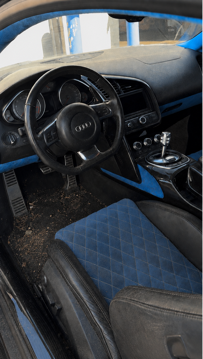 Audi R8 before detailing