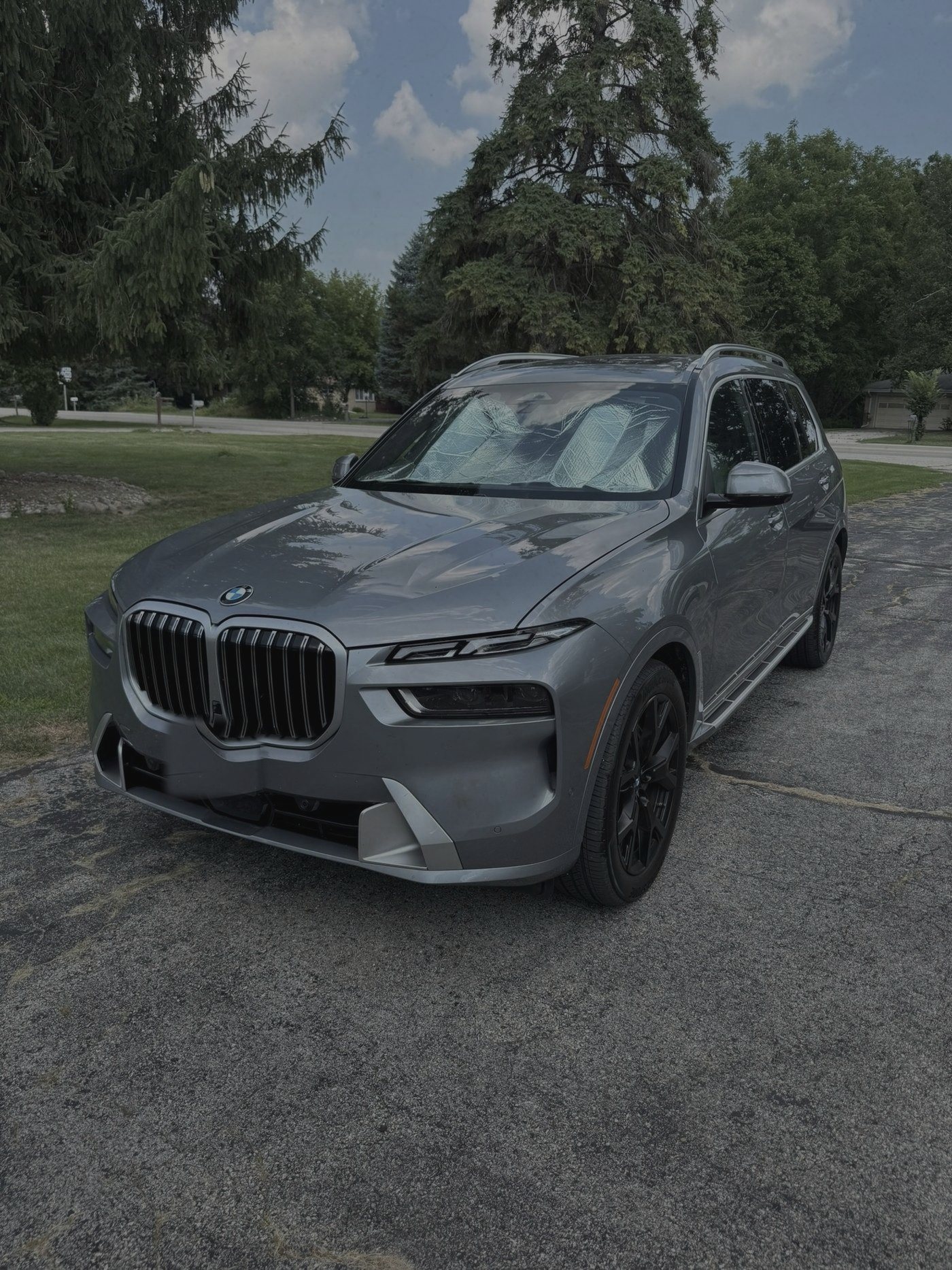BMW X7 before detailing