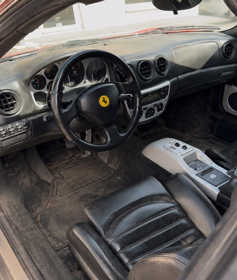 Ferrari 360 before detailing